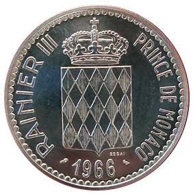 Francs Charles Iii Essai Argent Monaco Numista