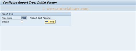 Okl Sap Tcode Report Tree Product Costing Transaction Code