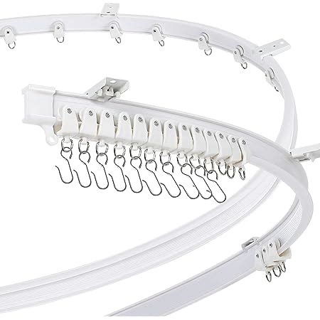 Amazon Kxlife Flexible Bendable Curved Ceiling Curtain Track