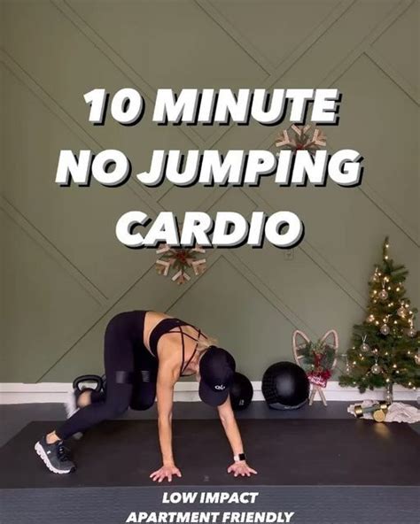 Kat B Home Workouts On Instagram 10 Minutes No Jumping Cardio Low