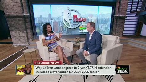 Malika Andrews On Twitter Breaking News On NBA Today LeBron James