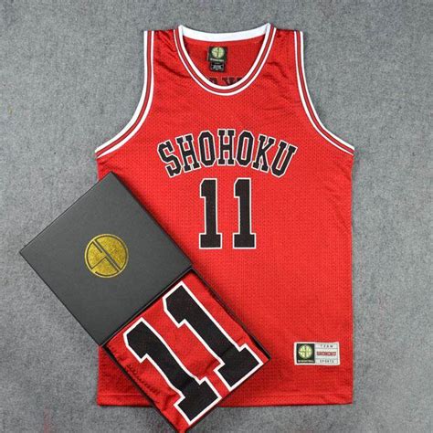 Slam Dunk Shohoku High School No10 Hanamichi Sakuragi Cosplay Top Vest