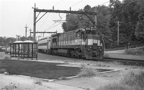 Nj Transit U34ch Under Catenary At Denville Nj The Greatrails North