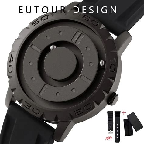 Mode Eutour Originele Merk Nieuwe Magnetische Bal Quartz Horloge Blind