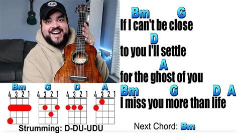 Ghost Justin Bieber Ukulele Play Along And Chords Youtube