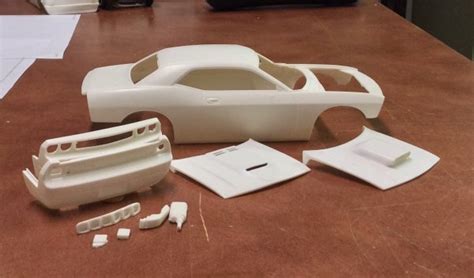 Bandit Resin Modern Plymouth Cuda 125 Scale Resin Parts And