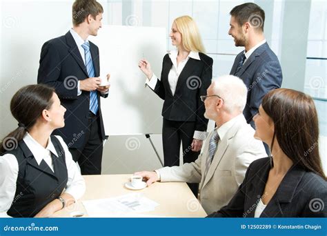 Business Seminar Stock Image Image Of Businessman Businesswoman