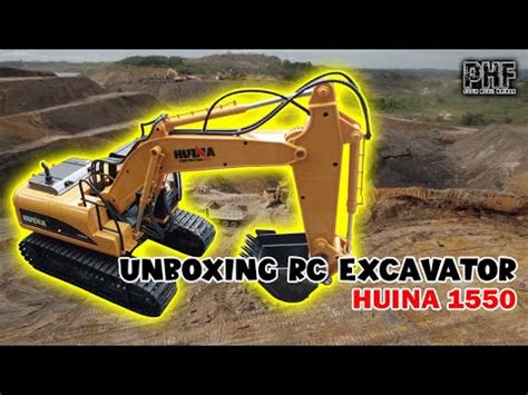 Unboxing RC Excavator Huina 1550 Rp 650 Ribu Bisa Ngapain Aja Sopir