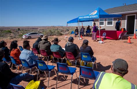 Navajo Housing Authority Celebrates New Homes In Former Bennett Freeze Area