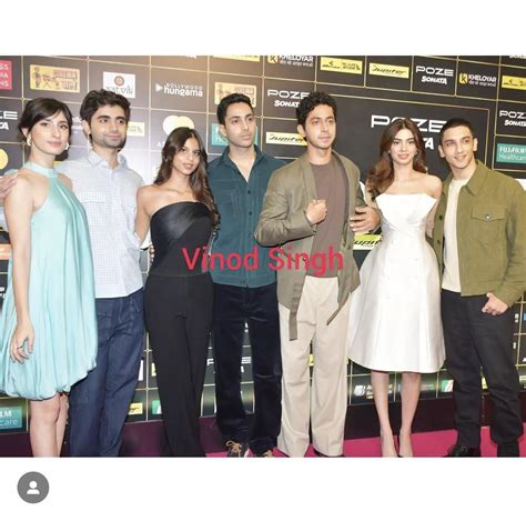 Archie’s cast at Bollywood Hungama event : r/BollywoodFashion