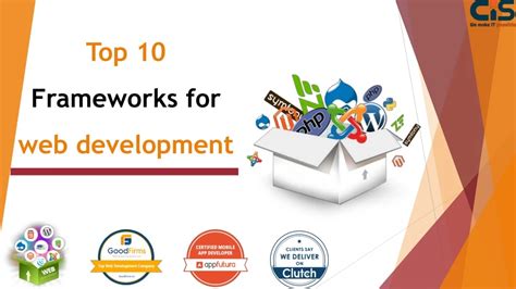 Ppt Top Frameworks For Web Development Powerpoint Presentation