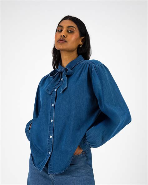 Zuria Denim Shirt Poetry Clothing Store