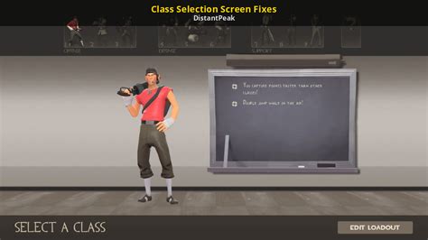 Class Selection Screen Fixes Team Fortress 2 Mods