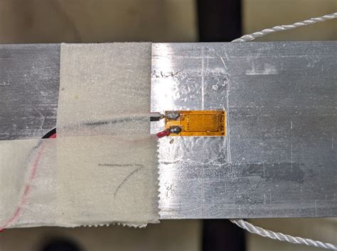 Installation of Strain Gauges on the Beam. | Download Scientific Diagram