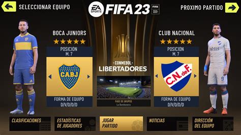 SALIO FIFA 23 ANDROID NUEVAS LIGAS MX ARGENTINA SELECCIONES