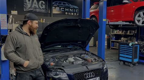 Audi S4 B8 3 0tfsi Engine Removal For Timing Chain Replacement Youtube