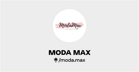 Moda Max Instagram Tiktok Linktree