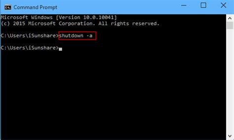 Methods To Cancel Auto Shutdown In Windows