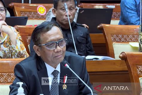 Mahfud Md Singgung Fenomena Markus Di Dpr Antara News