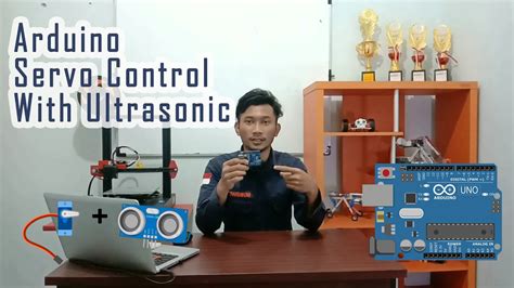 Tutorial Arduino Mengontrol Servo Dengan Sensor Ultrasonik Youtube