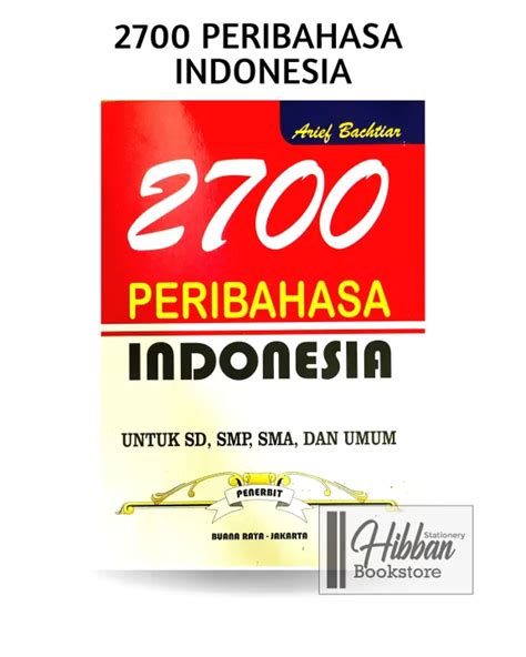 Buku 2700 Peribahasa Indonesia Lazada Indonesia