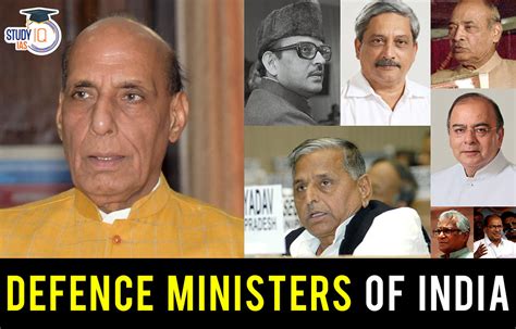 Defence Ministers Of India List From To Names