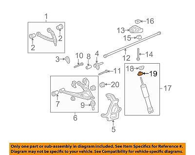 GM OEM Front Suspension Shock Upper Insulator 15834275 EBay