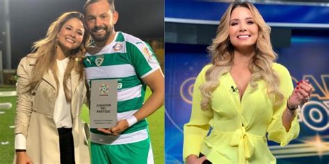 La Presentadora Melissa Martínez Y Su Novio El Futbolista Matías Mier