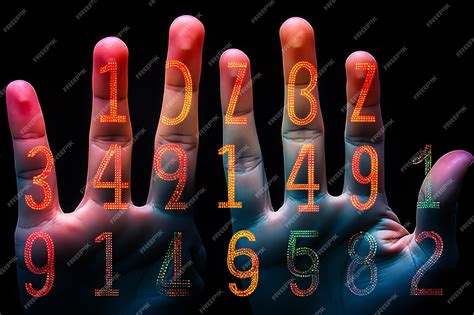 Premium Photo Unlocking The World Of Numbers A Visual Guide To Sign