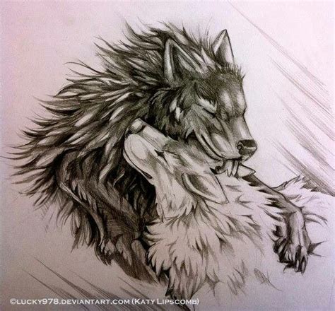 Wolf Love Drawings at PaintingValley.com | Explore collection of Wolf Love Drawings