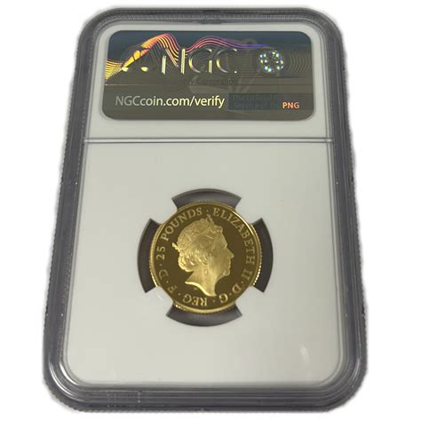 Slabbed Quarter Ounce Queen S Beast Dragon 2018 PF69 ULTRA CAMEO