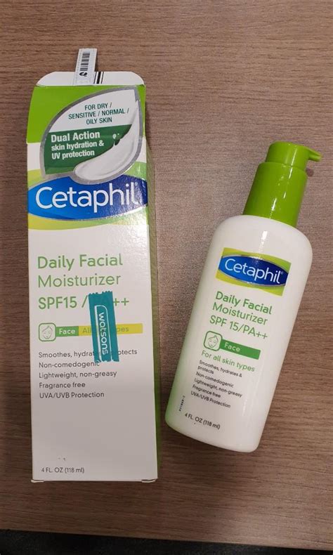 Cetaphil Daily Facial Moisturizer SPF15 118ml Beauty Personal Care