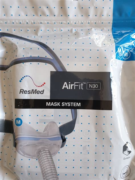 Resmed Airfit N30 Nasal Cpap Mask In Sizes S Sw M Fitpack W