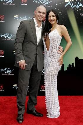 Pitbull Singer With Wife