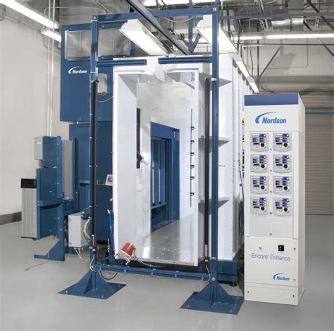 Nordson Automatic Powder Coating Booths Advanced Finishing Systems