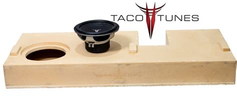 Toyota Tundra Double Cab Ported Subwoofer Box Enclosure