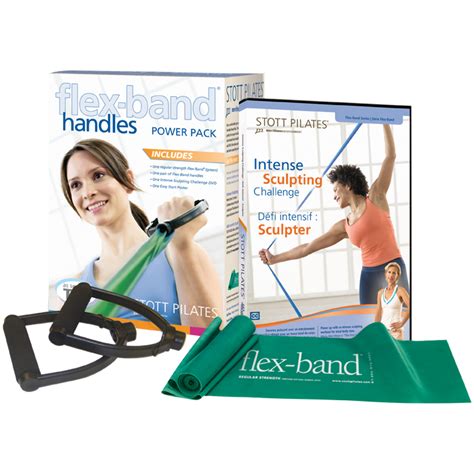 Stott Pilates Flex Band Handles Power Pack Pilates Power Pack