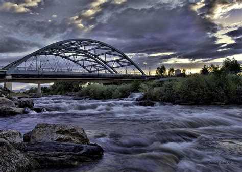 Speer Blvd Bridge Photograph By Stephen Johnson Fine Art America