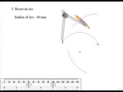 How to Bisect an Arc? (Animation) - YouTube