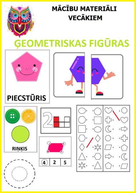 ĢeometriskĀs FigŪras Mācību Materiāli