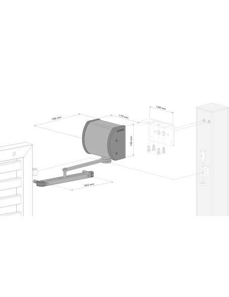 Locinox Poortsluiter Panther Resifence