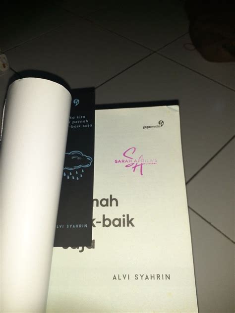 Jika Kita Tak Pernah Baik Baik Saja By Alvi Syahrin On Carousell