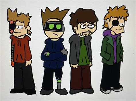 I Edited Classic Edd Tom Matt And Tord Into Their Future Versions