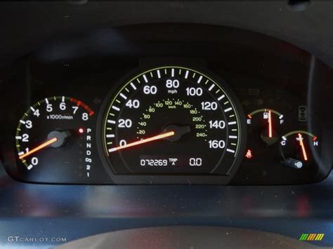 2005 Honda Accord Ex L Sedan Gauges Photos