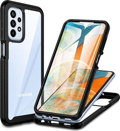 Cenhufo For Samsung A Case Built In Screen Protector Military Grade