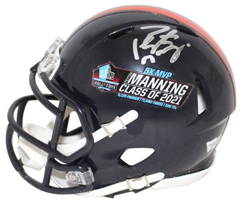 Peyton Manning Signed Denver Broncos Commemorative Mini Helmet Fan