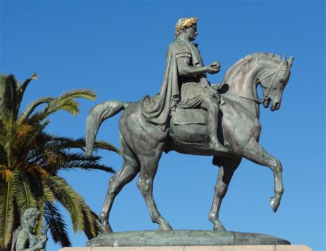 Napoleon S Statue Ajaccio Corsica A Statue Of Napoleon B Flickr