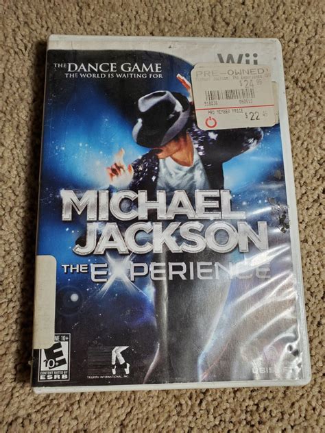 Michael Jackson The Experience Wii Game On Mercari Michael Jackson