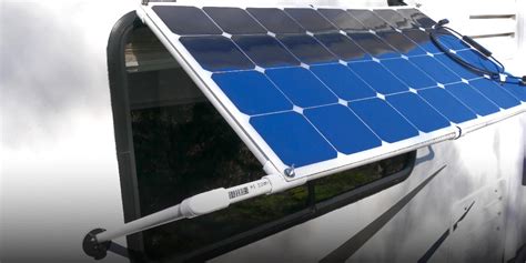 Diy Solar Panel Window Awning Rv With Tito