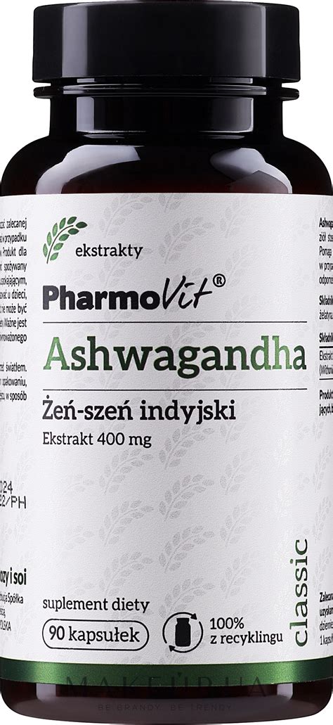 Диетическая добавка "Ашваганда -индийский женьшень" - Pharmovit Classic ...